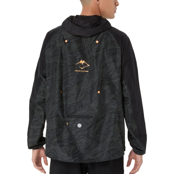 ASICS Fujitrail Windbreaker Giacca - Performance Black