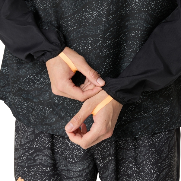 ASICS Fujitrail Windbreaker Giacca - Performance Black