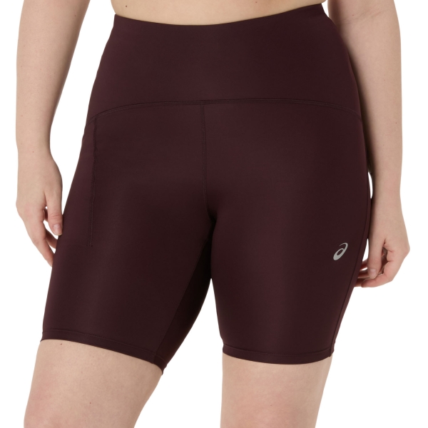 Pantaloncini Running Donna Asics Road High Waist 8in Sprinter Pantaloncini  Dark Currant 2012C967601