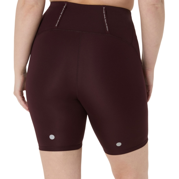 Asics Road High Waist 8in Sprinter Pantaloncini - Dark Currant