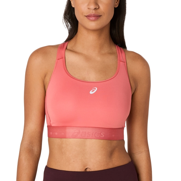 Reggiseno Sportivo Donna Asics Road Reggiseno Sportivo  Dark Pink Clay 2012C995702
