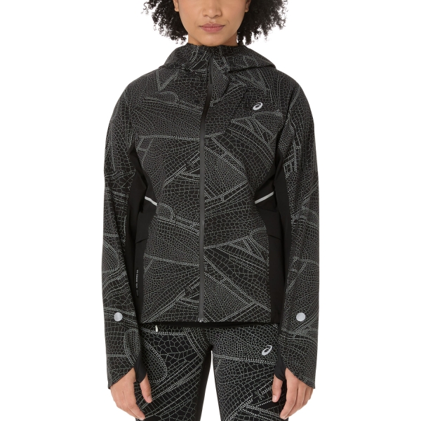 Women's Running Jacket ASICS Limited Series LiteShow Jacket  Performance Black 2012D288001