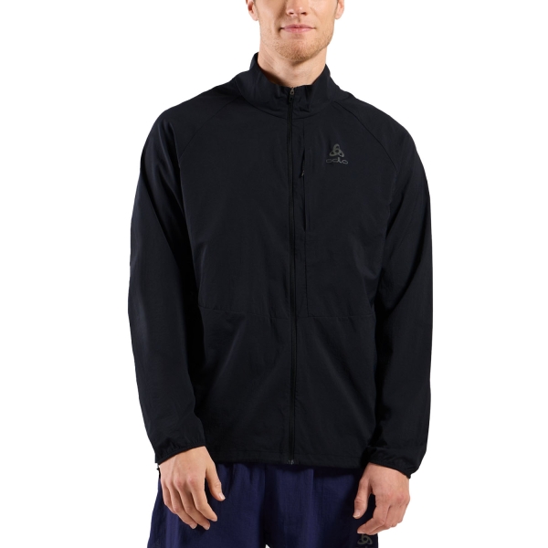 Giacca Running Uomo Odlo Zeroweight Giacca  Black 31573215000