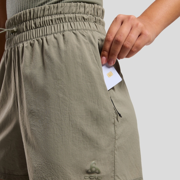 Odlo Essential 365 4in Pantaloncini - Vetiver