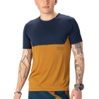 Scott Endurance Tech Camiseta - Dark Blue/Bread Brown