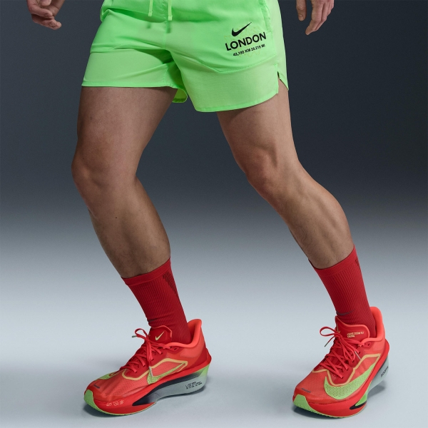 Nike Dri-FIT Stride 5in Shorts - Lime Blast