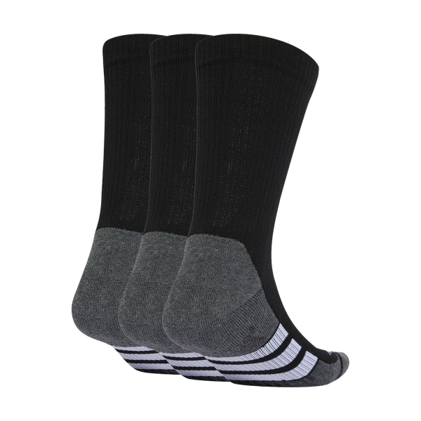 adidas Performance Grip CLIMACOOL x 3 Calze - Black/Dark Grey Heather/White
