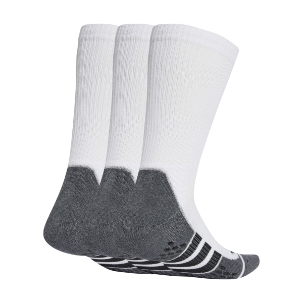 adidas Performance Grip CLIMACOOL x 3 Calze - White/Dark Grey Heather/Black