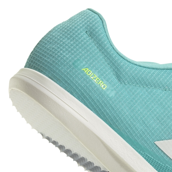 adidas adizero Long Jump - Flash Aqua/Zero Metallic/Lucid Lemon