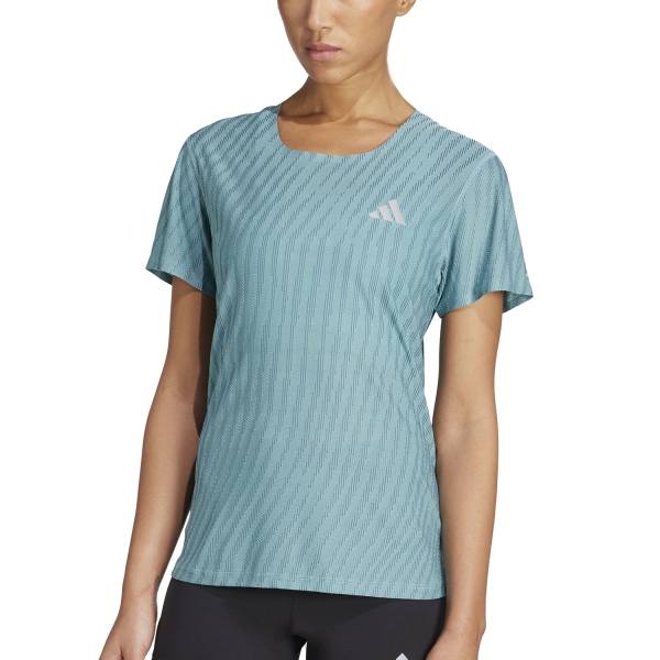 Women's Running T-Shirts adidas 365 Climacool+ TShirt  Mint Ton/Preloved Teal JP3850