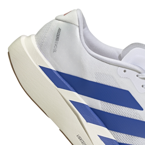 adidas adizero Evo SL - FTWR White/Team Royal Blue/Pure Ruby