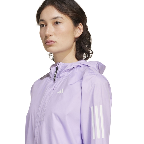 adidas Own The Run Giacca - Powder Plum