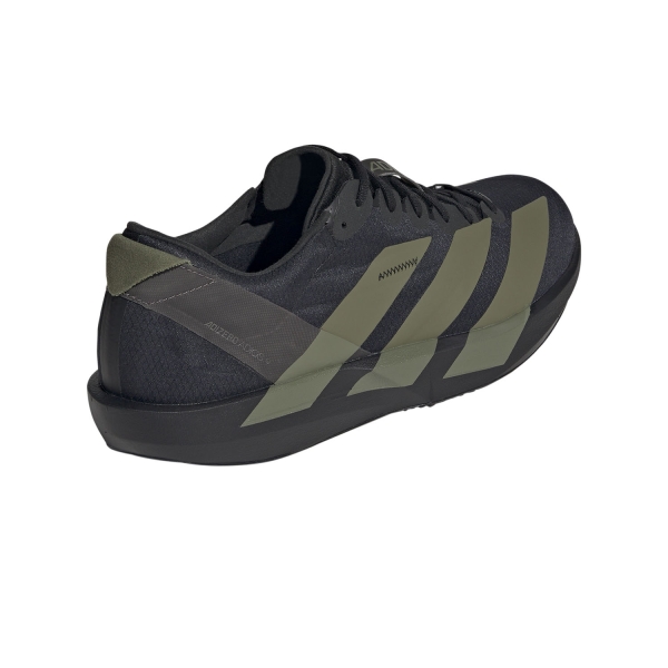 adidas adizero Adios 9 - Core Black/Focus Olive/Charcoal