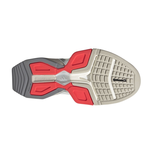adidas Rapidmove ADV 2 Trainer - Chalk White/Alumina/Lucid Red