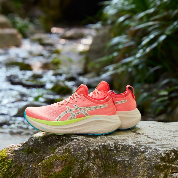 Asics Gel Nimbus 27 TR - Nature Bathing/Guava