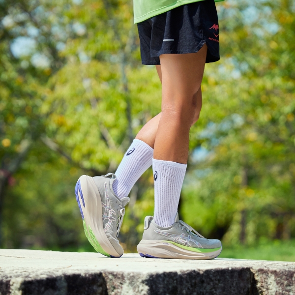 Asics Gel Nimbus 27 TR - Nature Bathing/Lime Green