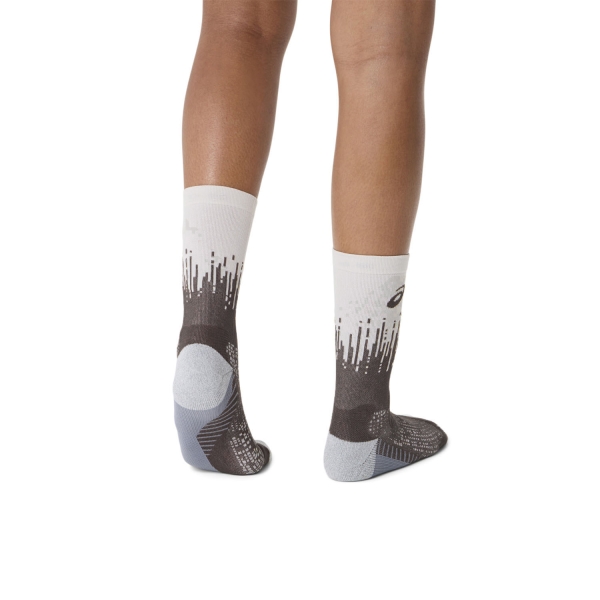 Asics Performance Crew Socks - Taupe Grey/Birch
