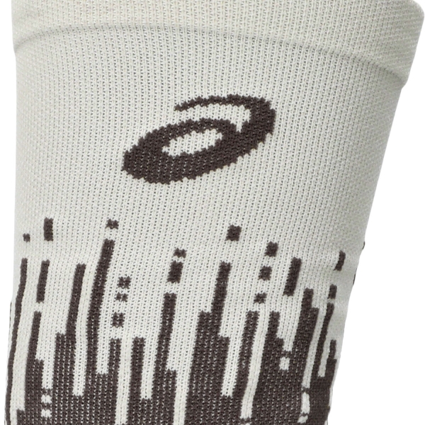 Asics Performance Crew Socks - Taupe Grey/Birch