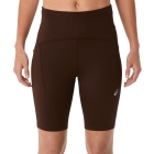 Asics Road High Waist 8in Sprinter Shorts - Coffee