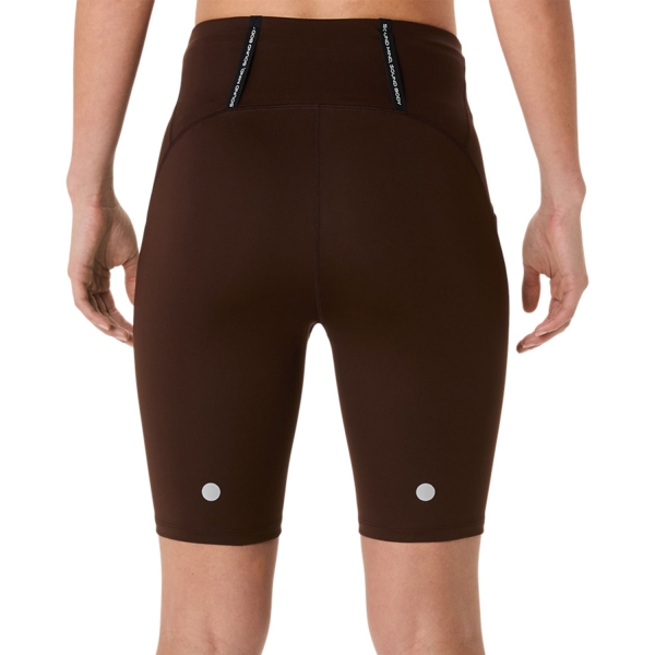 Asics Road High Waist 8in Sprinter Shorts - Coffee