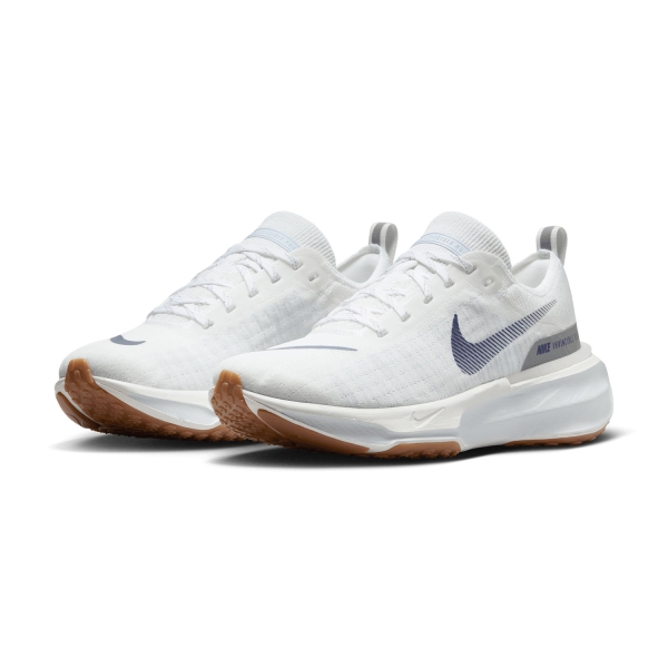 Nike ZoomX Invincible Run Flyknit 3 - White/Blue Void/Blue Tint/Sail
