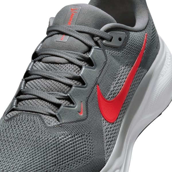 Nike Pegasus 41 Wide - Cool Grey/Bright Crimson/Wolf Grey