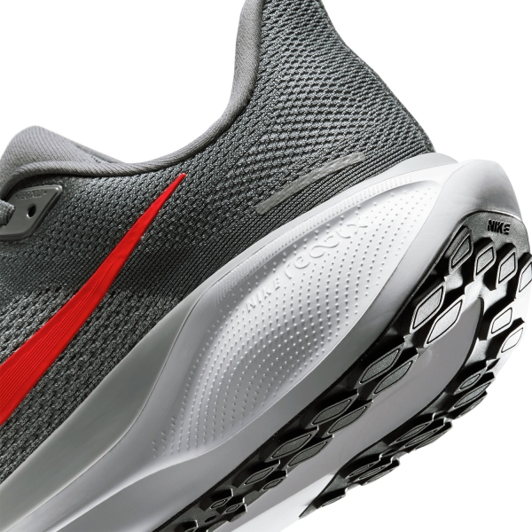 Nike Pegasus 41 Wide - Cool Grey/Bright Crimson/Wolf Grey