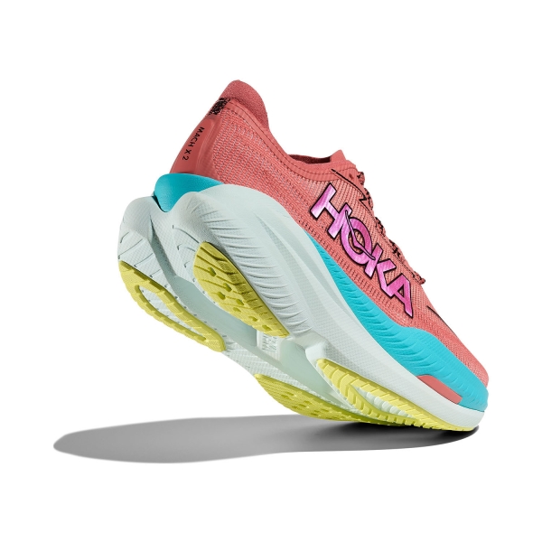 Hoka Mach X 2 - Grapefruit/Electric Coral