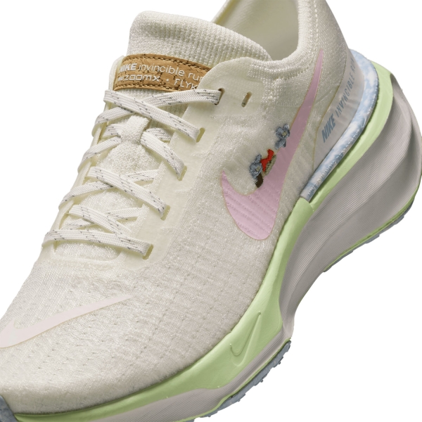 Nike ZoomX Invincible Run Flyknit 3 - Sail/Pink Foam/Football Grey