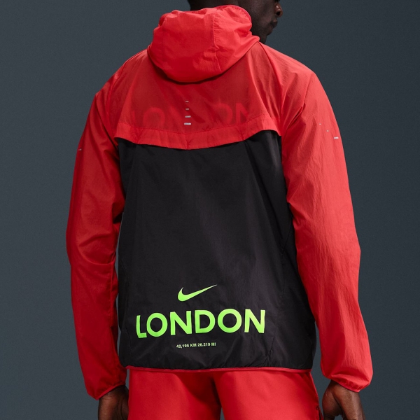 Nike Dri-FIT UV Stride Chaqueta - Light Crimson/Cave Purple