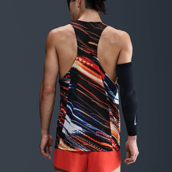 Nike Dri-FIT Fast Canotta - White/Multi Color/Reflective Silver