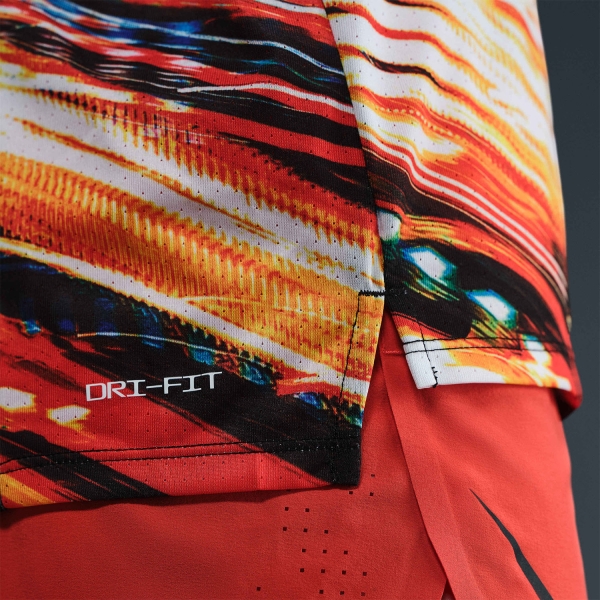 Nike Dri-FIT Fast Canotta - White/Multi Color/Reflective Silver