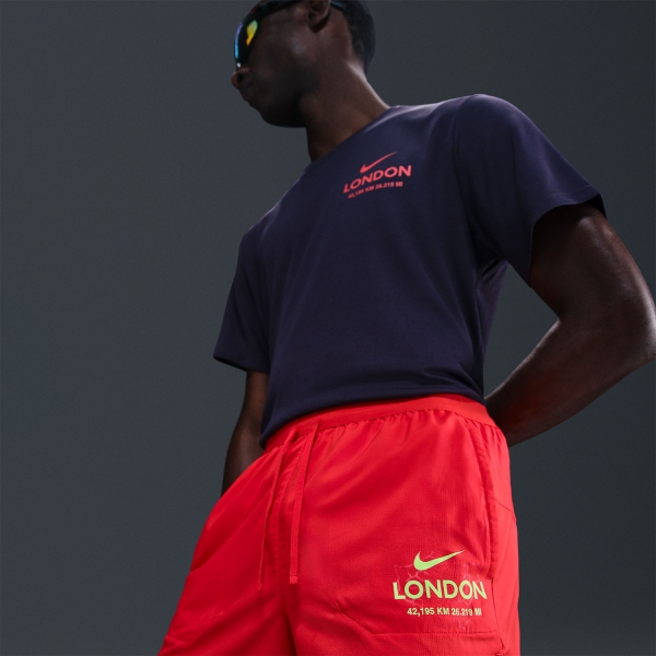 Nike Dri-FIT Stride 5in Shorts - Light Crimson