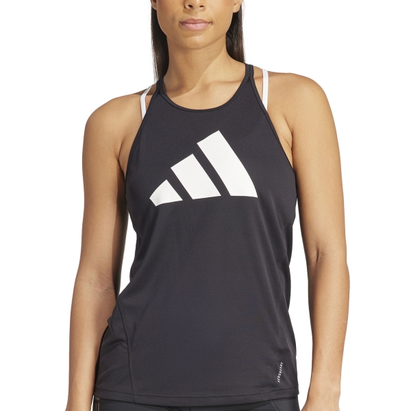 Canotta Running Donna adidas AEROREADY Canotta  Black IN0118