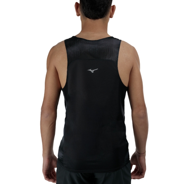 Mizuno Dryaeroflow Graphic Top - Black