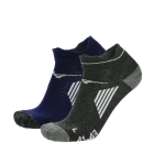 Mizuno Active x 2 Socks - Estate Blue/Black
