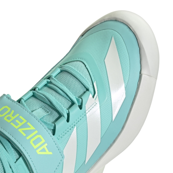 adidas adizero Javelin Mid - Flash Aqua/Zero Metallic/Lucid Lemon