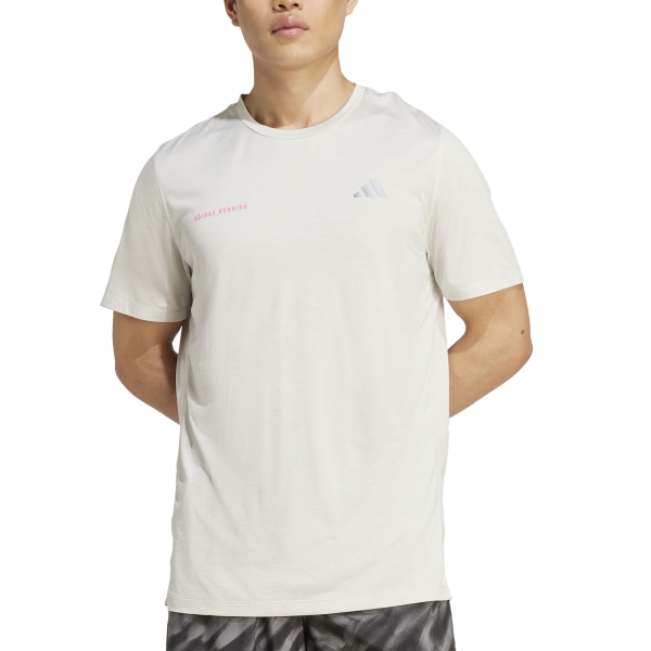 Camisetas Running Hombre adidas OTR Melange Camiseta  Orbit Grey JL8724