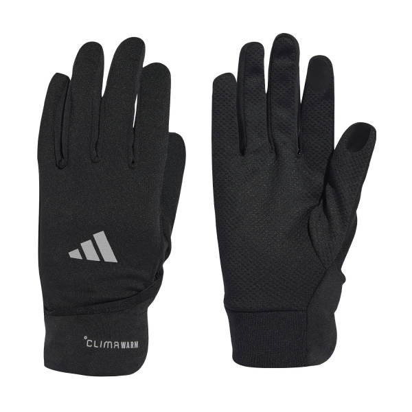 Running gloves adidas Climawarm Pro Gloves  Black JM3078