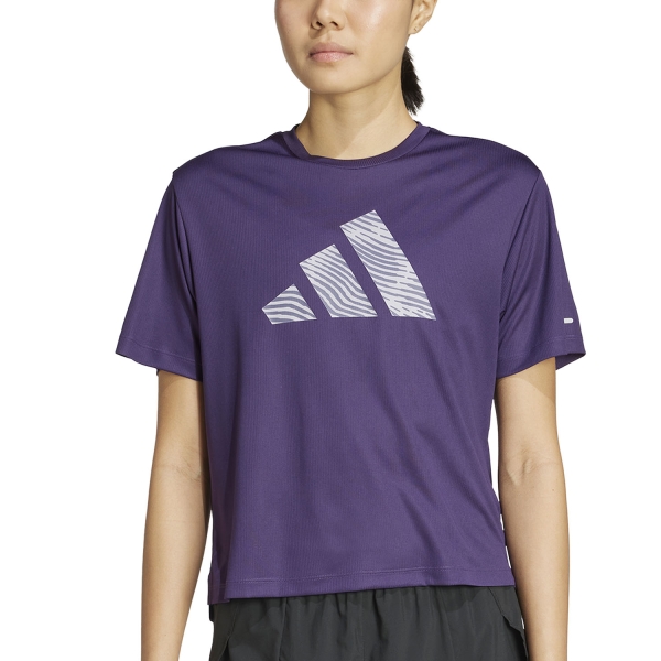 Camiseta Running Mujer adidas adi365 Camiseta  Aurora Plum JM5736
