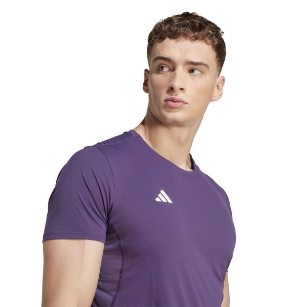 adidas adizero Essentials Maglietta - Aurora Plum