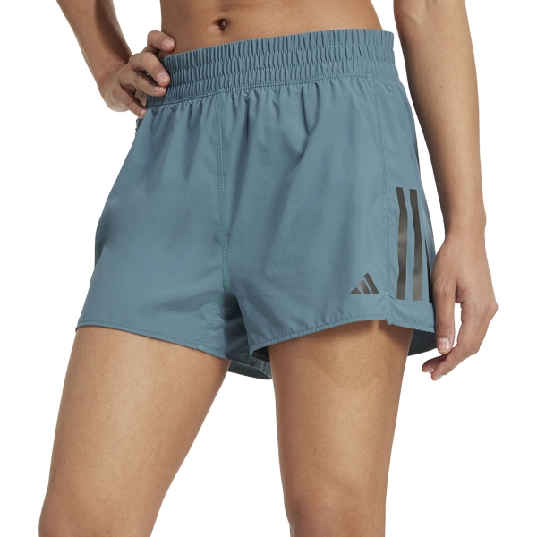 Pantaloncini Running Donna adidas Own The Run 3in Pantaloncini  Preloved Teal JM92423in