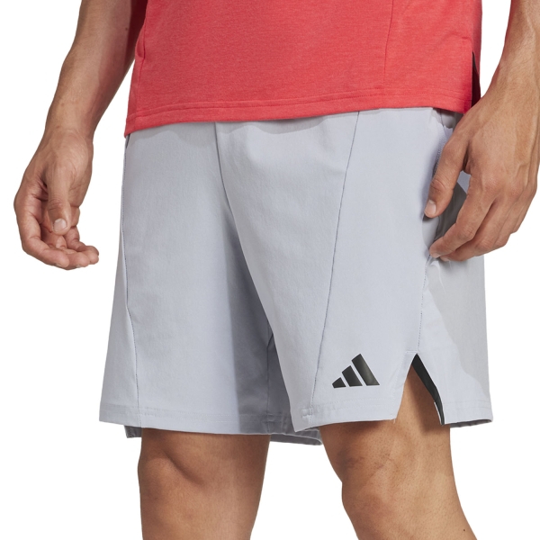 Pantaloncino Training Uomo adidas D4T 7in Pantaloncini  Halo Silver JP09247in