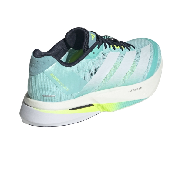adidas adizero Boston 13 - Flash Aqua/Cloud White/Lucid Lemon