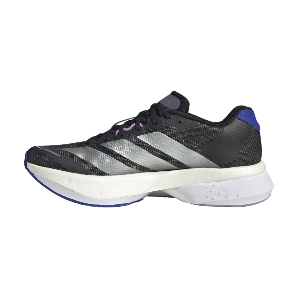 adidas adizero Boston 13 - Core Black/Silver Metallic/Lucid Blue
