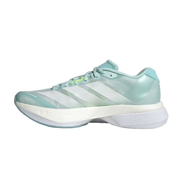 adidas adizero Boston 13 - Semi Flash Aqua/Zero Metallic/Lucid Lemon