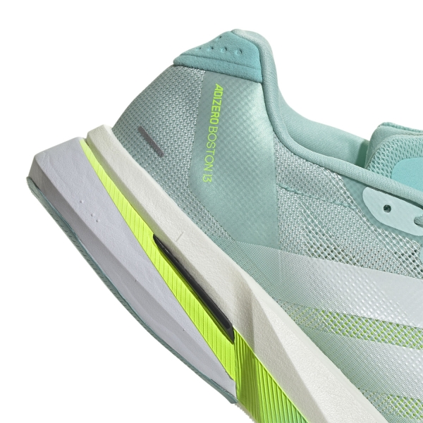 adidas adizero Boston 13 - Semi Flash Aqua/Zero Metallic/Lucid Lemon