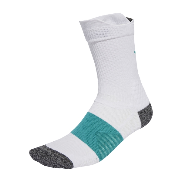 Calze adidas RUNxBOOST Calze  White/Pure Teal JV5930