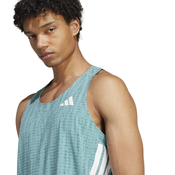 adidas adizero Tank - Powder Teal/Preloved Teal