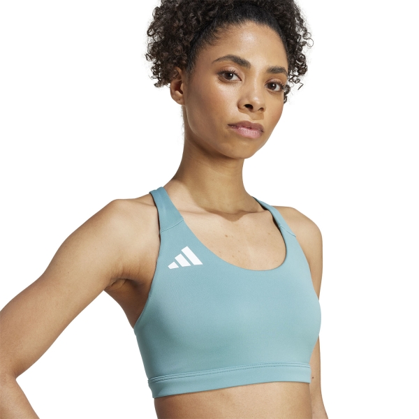 adidas adizero Essentials Sujetador Deportivo - Powder Teal